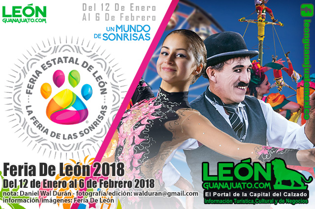 feria de leon programa cartel guanajuato mexico juegos mecanicos palenque gallos artistas boletos